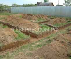 Фундаменты, Дома и Бани из бруса и бревна, Отделка.